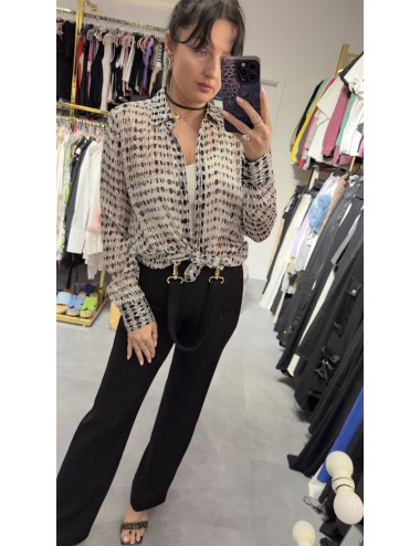 Czarne spodnie do Monique Garconne // 3569