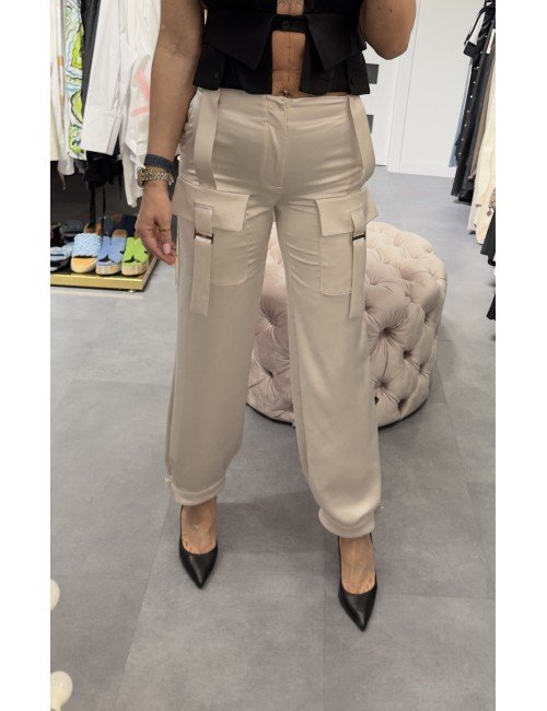 Spodnie od Babylon w kolorze szampańskim // 3599