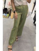 Zielone luźne spodnie // 3605