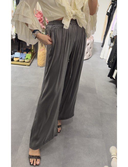 szare luźne spodnie // 3606