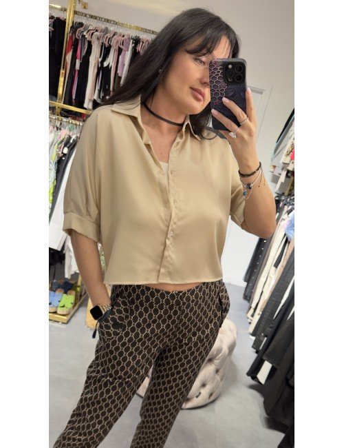 Koszula od Ana Caselli w kolorze szampańskim // 3618