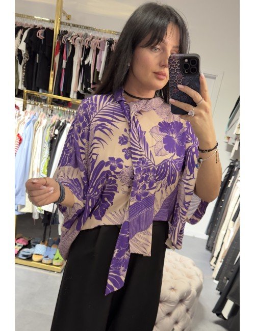 Fioletowa bluzka od Pinko // 3625