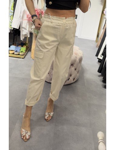 Bawełniane spodnie do Imperial // 3639