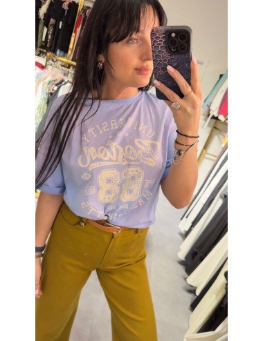 Niebieska koszulka od Souvenir // 3644