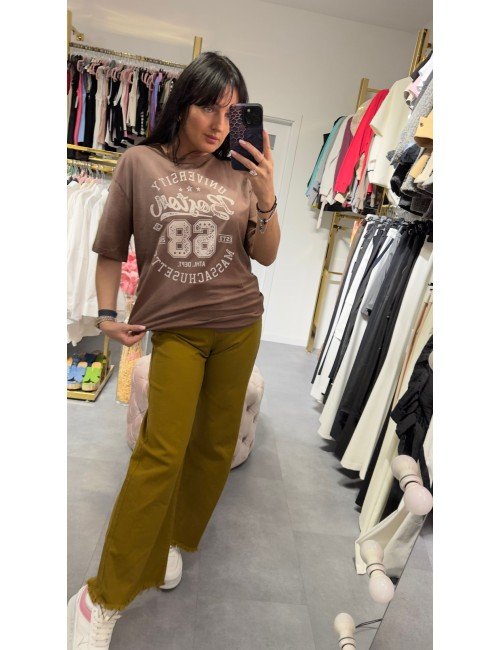 Brazowa koszulka od Souvenir // 3646