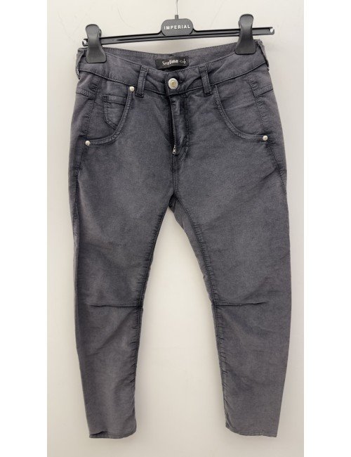 Bawełniane czarne spodnie // 3678