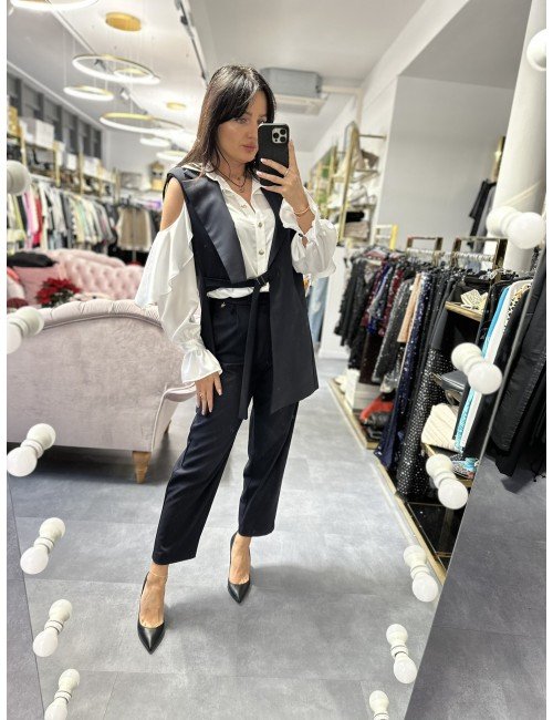 Biała, elegancka koszula od Babylon