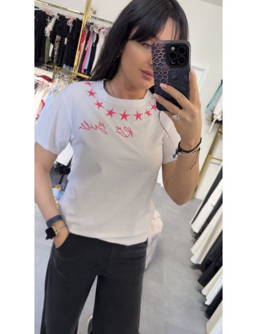 Bawełniany T-Shirt od Roberta Biagi // 3771