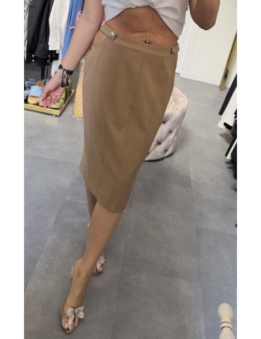 Brązowa spódnica od Monique Garconne // 3787