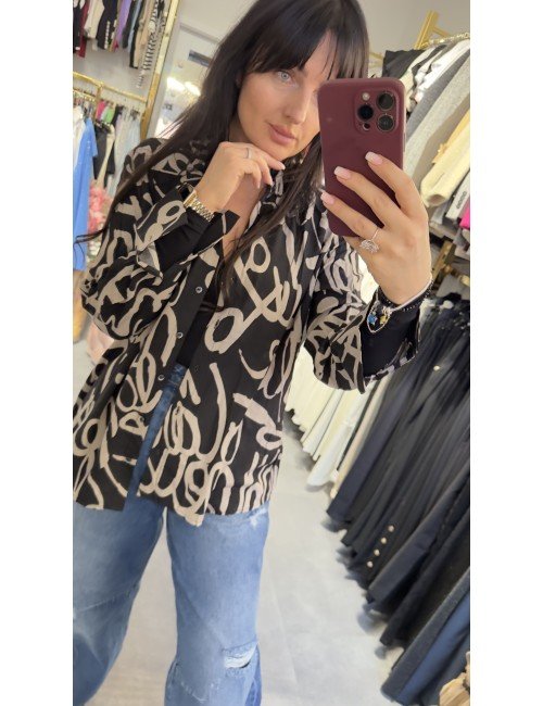 Wiskozowa koszula // 3854