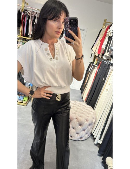 Bawełniana bluzka od Roberta Biagi // 3859