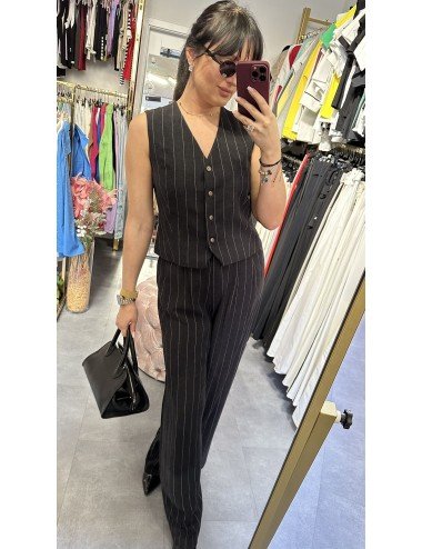 Elegancki komplet, kamizelka i spodnie // 3949