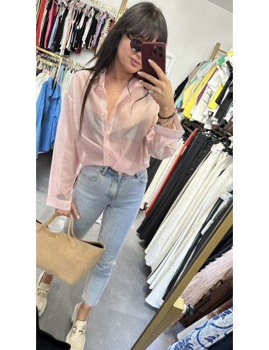 Koszula mgiełka, sztuczny jedwab // 3973