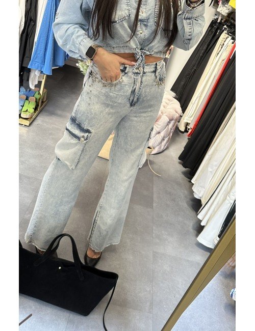 spodnie z dżetami i subtelnymi diamencikami Swarovskiego // 3978