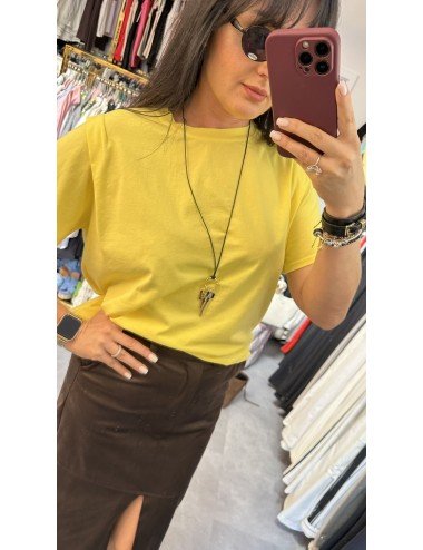 Bawełniany luźny T-Shirt // 3999