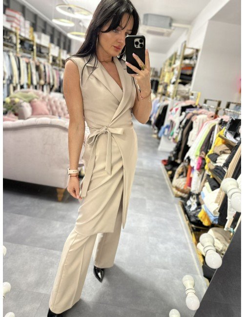 Sukienka/Żakiet wiązany w pasie // 4034