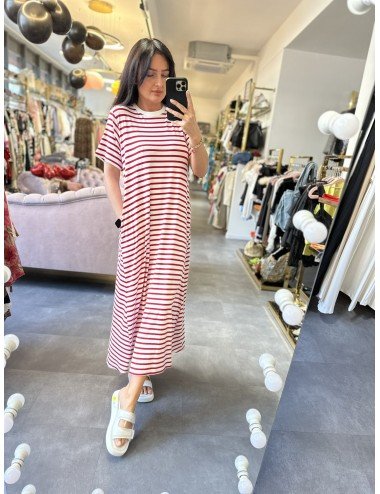 sukienka maxi od Imperial w pasy // 4037