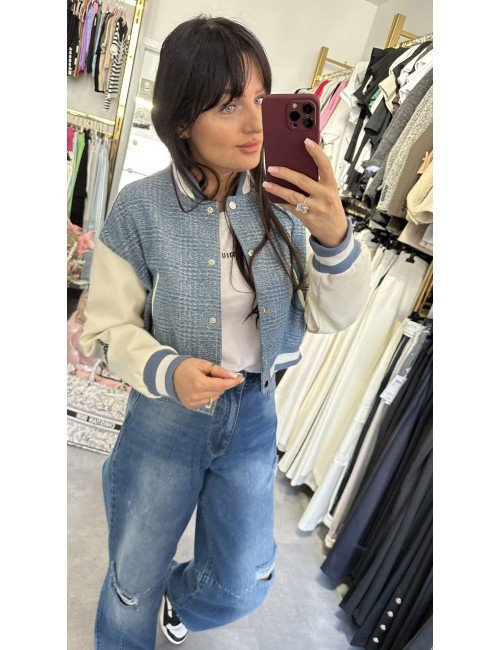 Bawełniana kurtka typu bomber // 4038