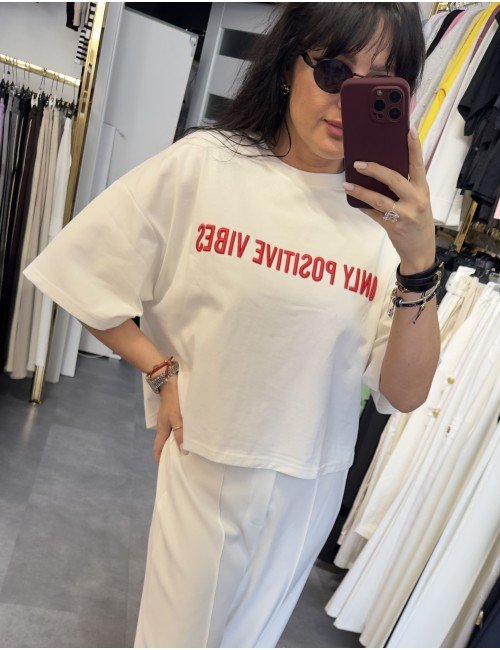 T-shirt damski short // 4068