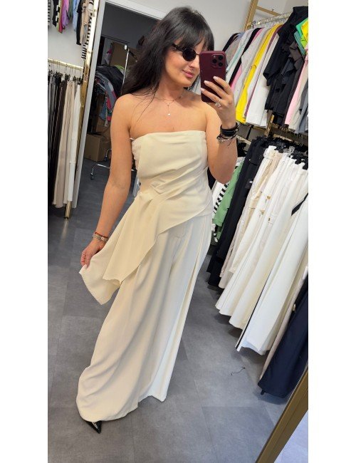 Elegancki komplet - spodnie, bluzka i żakiet // 4075*