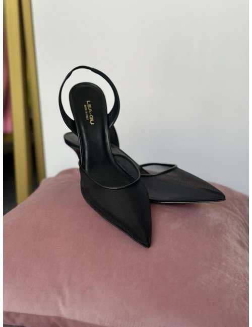 Eleganckie Buty na Obcasie z Odkrytą Piętą – Styl i Komfort na Ciepłe Dni