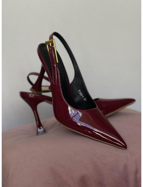 Eleganckie Buty na Obcasie z Odkrytą Piętą – Styl i Komfort na Ciepłe Dni