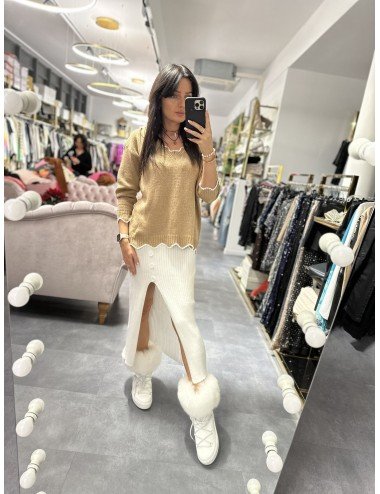 Swetry z uroczym dekoltem // 613