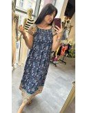 Romantyczna sukienka boho midi w kwiaty| AdoreDanew