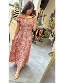 Romantyczna sukienka boho midi w kwiaty| AdoreDanew