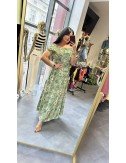 Romantyczna sukienka boho midi w kwiaty| AdoreDanew