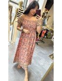 Romantyczna sukienka boho midi w kwiaty| AdoreDanew