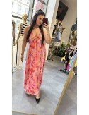 Sukienka maxi HaveOne w pastelowy print – lekka, romantyczna i kobieca