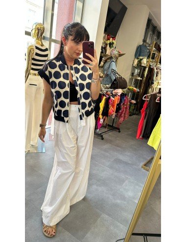 kamizelka w kropki od Souvenir l 100% Bawełna // 1234