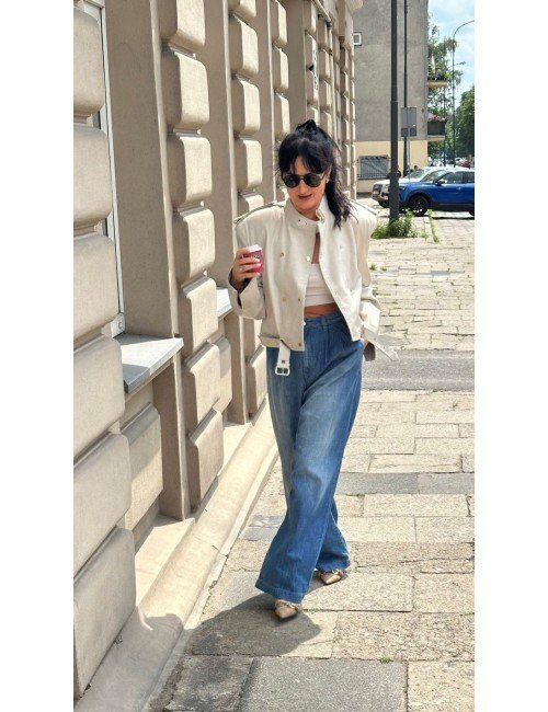 Kurtka AdoreDanew – Krótka Skórzana – Niezwykle Miękka Skóra Naturalna // 4584**