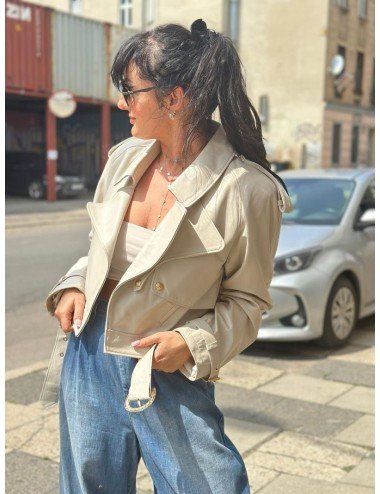 kurtka skórzana // 2158**