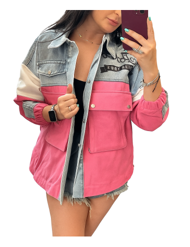 Kurtka Jeansowa Damska Adore Danew Włoska Bawełna