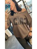 Koszulka Oversize 'Ciao' Premium Made in Italy – Komfort i Styl w - 4837