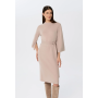 Luksusowa Sukienka Dzianinowa Merino-Kaszmir Marc&Andre – Beżowy Nude // 5015