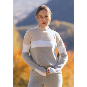 Sweter z najdelikatniejszego kaszmiru i wełny merynosów // 5087