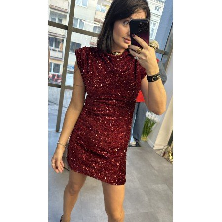 cekinowa sukienka // 5216