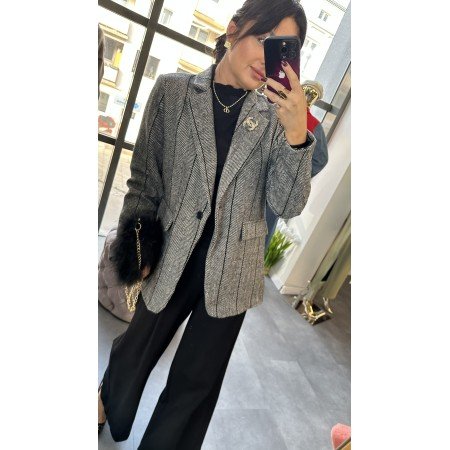 żakiet z wełną // 5235