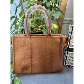 LUKSUSOWA Torebka Brązowa Skóra Naturalna Ręcznie Szyta - Z Paskiem | Elegancka i Pojemna // 5306