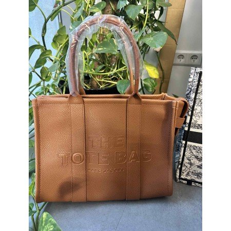 LUKSUSOWA Torebka Brązowa Skóra Naturalna Ręcznie Szyta - Z Paskiem | Elegancka i Pojemna // 5306