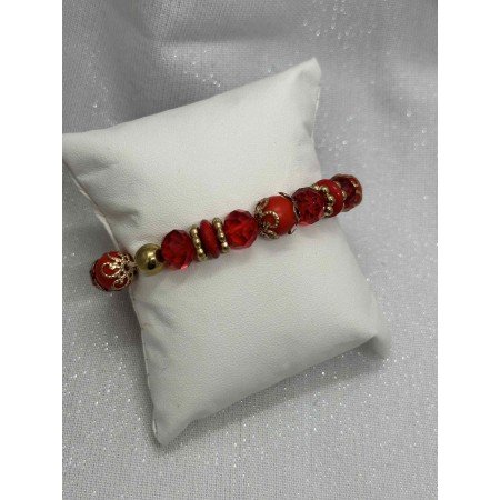 czerwona bransoletka // 5343