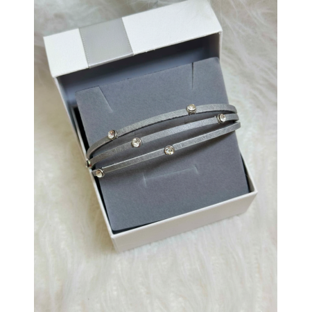 Szara bransoletka na napy // 5356