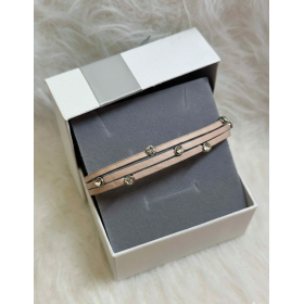 Bransoletka na napy, pudrowy róż // 5357