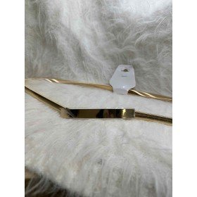 Elegancki Złoty Pasek Sprężynka – Metaliczny Blask // 5397