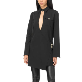 Mała Czarna PINKO „Glamour Cut” – Włoska Klasyka z Charakterem // 5600