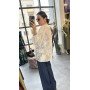 Eteryczna Bluzka z Haftem – Marka Premium Sandro Ferrone // 5640