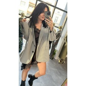 Oversizowa Marynarka Premium Lumina – Włoska Elegancja w Nowoczesnym Wydaniu // 5672